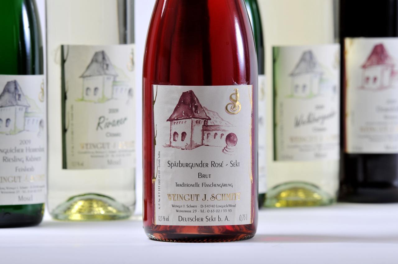 Gaestehaus Wein Im Turm Longuich Εξωτερικό φωτογραφία